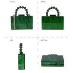 Ryxuzer Stylish Beaded Evening Handbags for Women