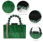 Ryxuzer Stylish Beaded Evening Handbags for Women