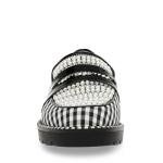 Betsey Johnson Women's Darian Black/White Loafers 7.5