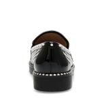 Betsey Johnson Women's Darian Black/White Loafers 7.5