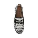 Betsey Johnson Women's Darian Black/White Loafers 7.5
