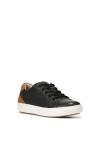 Naturalizer Women's Black Leather Lace-Up Sneakers