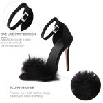 Chic Open Toe High Heel Stiletto Sandals