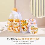 Citrus Scented Luxury Spa Gift Set for Her
