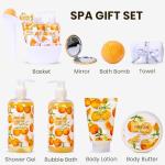 Citrus Scented Luxury Spa Gift Set for Her