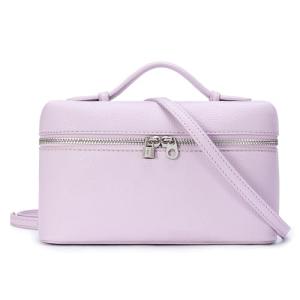 KALIDI Purple Leather Crossbody Bag for Women