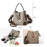 PHEVOS Khaki Women’s Fashion Tote Handbag