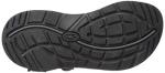 Chaco Women's Z/Cloud Sandals in Solid Black