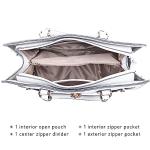 Dasein Women's Stylish Handbag and Wallet Set