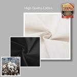 Stylish Canvas Tote Bag with External Pocket
