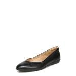 Naturalizer Vivienne Black Leather Ballet Flats