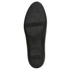 Naturalizer Vivienne Black Leather Ballet Flats