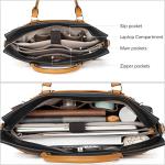 Elegant Leather Laptop Briefcase for Women