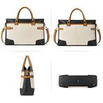 Elegant Leather Laptop Briefcase for Women