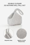 BABEYOND Rhinestone Clutch Evening Bag for Parties