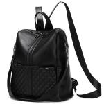 Vegan Leather Daily Backpack Purse for Women