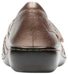 Clarks Pewter Slip-On Loafers for Women 9.5