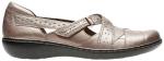 Clarks Pewter Slip-On Loafers for Women 9.5