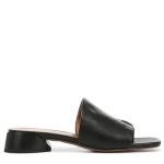 Franco Sarto Black Leather Loran Slide Sandal 8.5M