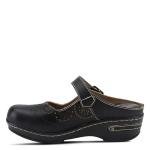 L'Artiste Aneria Women's Black Mule Shoes