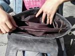 NIGEDU Black PU Leather Women's Handbag Clutch