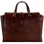 Italian Handmade Leather Handbag for Women (Brown)