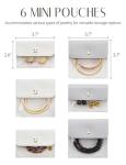 Chic Mini Jewelry Travel Case for Women