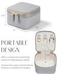 Chic Mini Jewelry Travel Case for Women