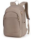 Chic Black Laptop Backpack with USB Charging