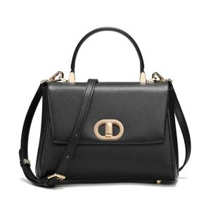 Luxury Leather Top Handle Satchel Bag for Women