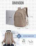 Chic Black Laptop Backpack with USB Charging