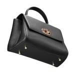 Luxury Leather Top Handle Satchel Bag for Women