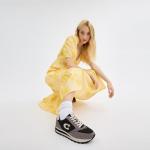 COACH Women's Black/Chalk Athletic Sneakers, Size 8