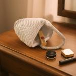 AUEAR Sparkly Triangle Mini Evening Clutch Bag