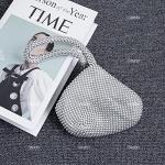 AUEAR Sparkly Triangle Mini Evening Clutch Bag
