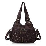 Angel Barcelo Women’s Washed Leather Tote Bag