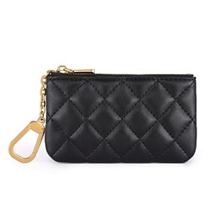 Mossruta Genuine Leather Mini Coin Purse Keychain