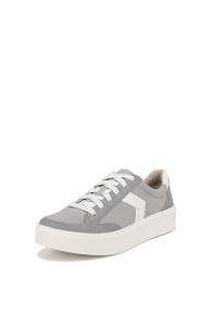 Dr. Scholl's Madison Lace Sneakers in Grey/White