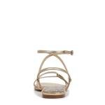 Sam Edelman Ellina Flat Sandal in Amber Gold