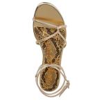 Sam Edelman Ellina Flat Sandal in Amber Gold