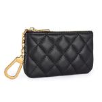 Mossruta Genuine Leather Mini Coin Purse Keychain