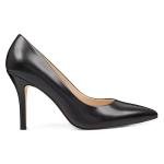 Nine West Women's Black Leather Flax Pumps