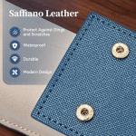 Travel Leather Watch Pouch/Watch Travel Case with Suede Lining/Luxury Leather Travel Watch Case Single Watch Pouch for Men and Women