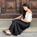 JENN ARDOR Black Slingback Kitten Heels Low Heeled Dressy Kitty Pumps for Women Going Out Short Sandals Fashion Casual Bridal Shoes Size 9