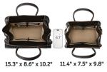 Leather Tote Bags for Women Large Tote Bag Retro Top-handle Bag Trendy Work Bag PU Leather Purse 2025
