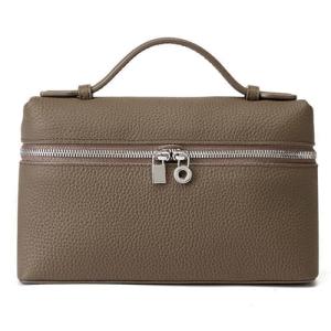 Rejolly Crossbody Bag for Women Small Top-Handle Pouch Purse Designer Shoulder Handbag Quiet Luxury Leather Trendy Purse Elephant Grey