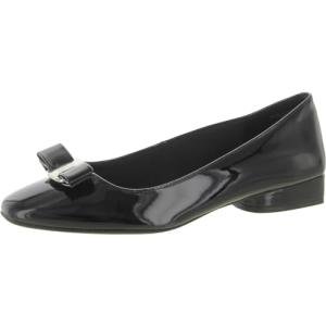 Anne Klein Women’s Charleston Comfortable Fashion Ballet Flat, Black, 8.5