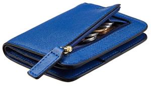 Toughergun Wallet Women Rfid Blocking Small Compact Bifold Luxury Leather Pocket Wallet Ladies Mini Purse with ID Window