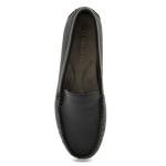 Aerosoles Women's Over Drive Loafer, Black Leather, 8