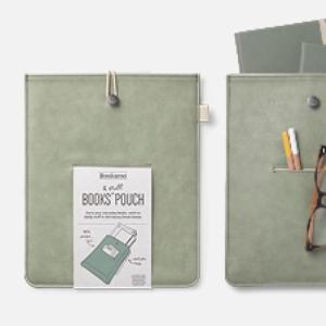 Bookaroo Fern Book & Stuff Pouch